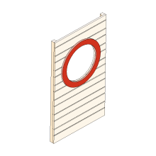 Playhouse Panel 1st Floor Circle Window