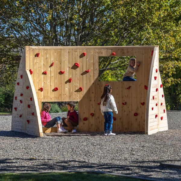 Cedar is the right wood for your outoor playset