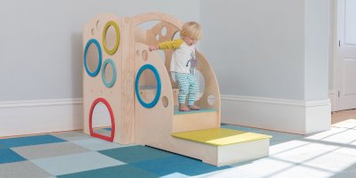 Indoor playset perfectly fits your infant or toddler