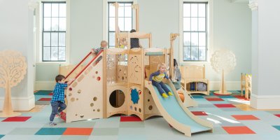 Indoor playset perfectly fit to space