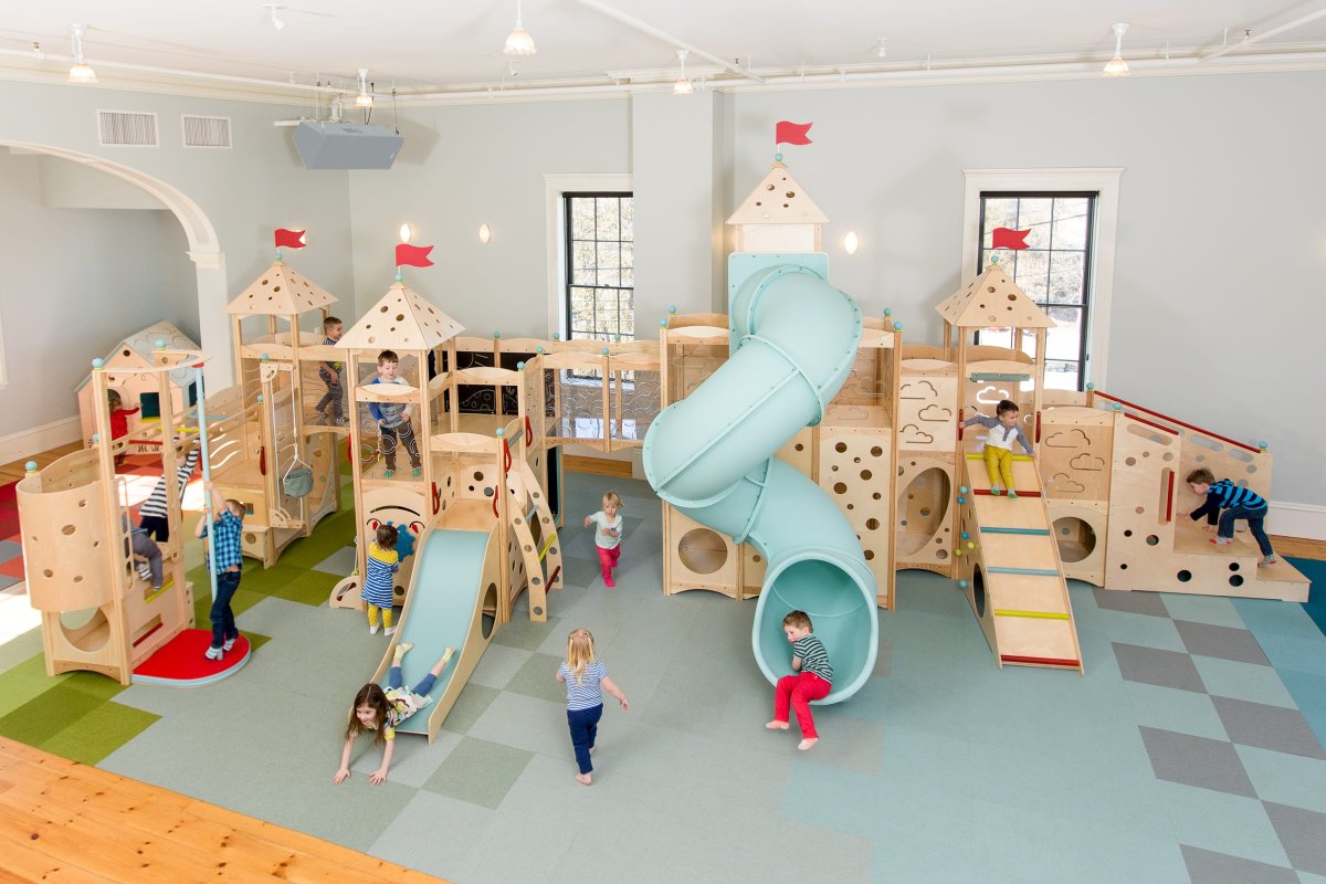 Commercial Indoor Playsets for Ages 2 and Over CedarWorks Commercial
