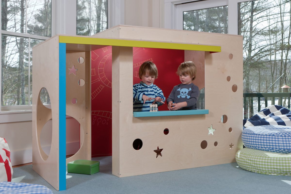 Modern Playhouse CedarWorks Commercial Playsets