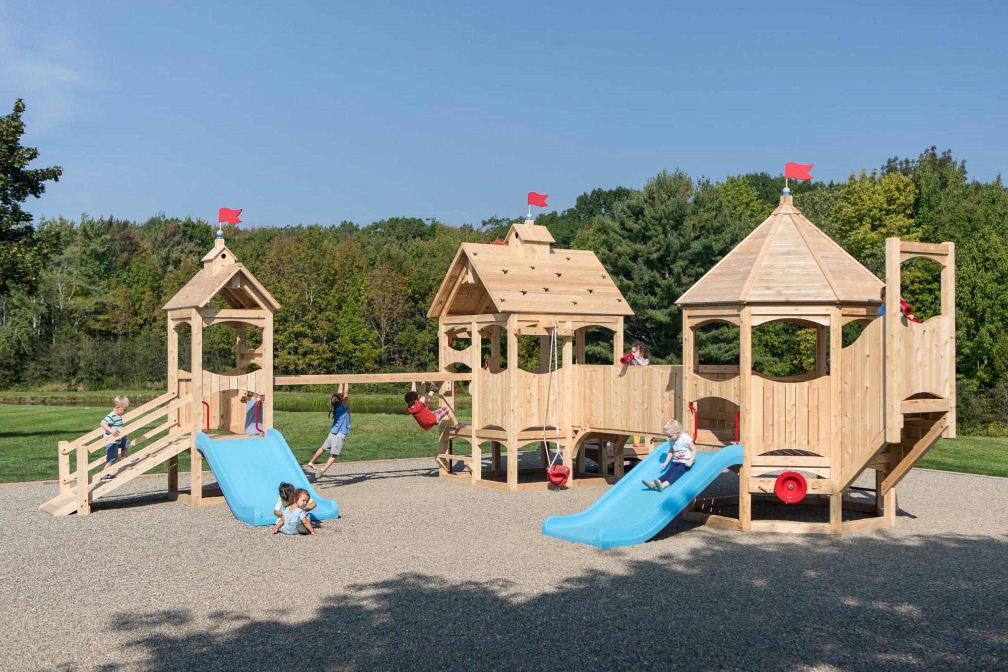 Outdoor 620 CedarWorks Commercial Playsets